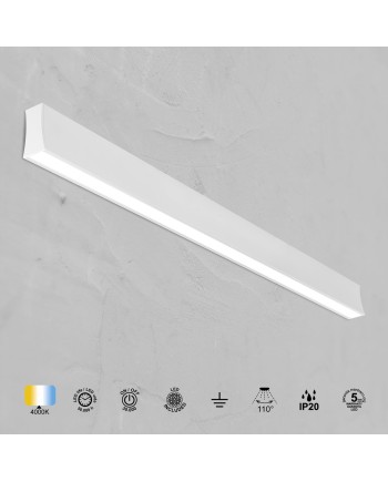 HANOK * APLIQUE LED 38W 4000K 110º BLANCA